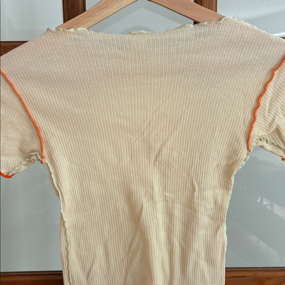 Baserange lettuce trim tee - Picture 3 of 5
